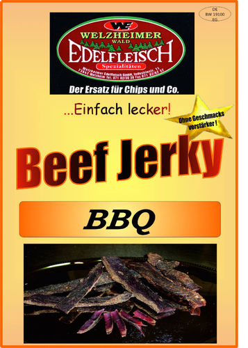 500gr Biltong Beef Jerky BBQ Würzung